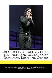 Great Rock/Pop Artists of the 80s