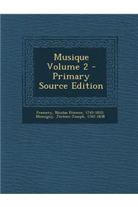 Musique Volume 2