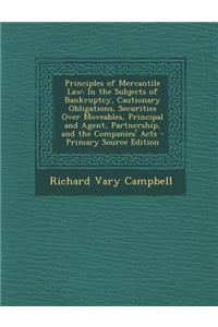 Principles of Mercantile Law