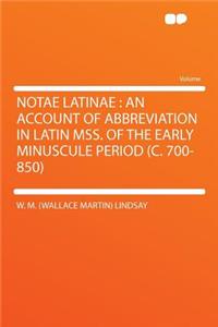 Notae Latinae