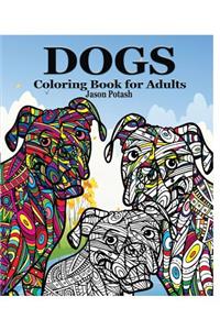 Dogs Coloring Book for Adults