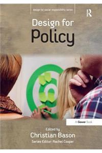 Design for Policy