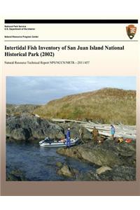 Intertidal Fish Inventory of San Juan Island National Historical Park (2002)