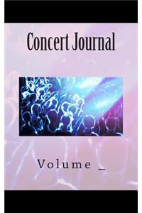 Concert Journal