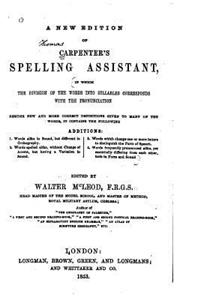 New Edition of Carpenter's Spelling Assistant