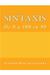 Sintaxis