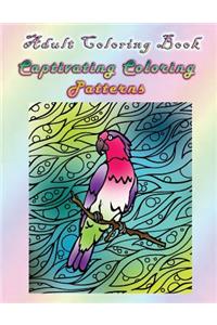 Adult Coloring Book Captivating Coloring Patterns: Mandala Coloring Book