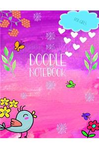 Doodle Notebook For Girls
