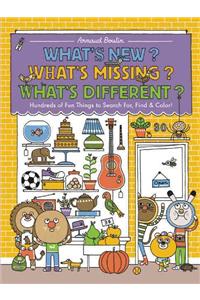 What's New? What's Missing? What's Different?