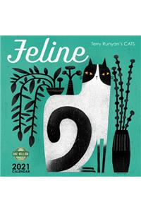 Feline 2021 Wall Calendar