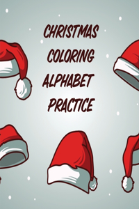 Christmas Coloring Alphabet Practice