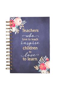 Journal Wirebound Large Best Teacher Ever