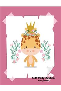 Kids Daily Journal With Prompts