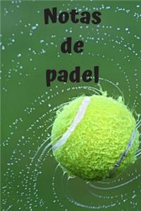 Notas de padel