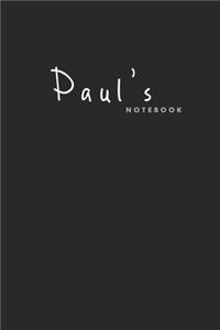 PAUL's notebook