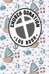 Church Donation Log Book