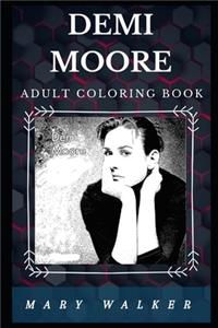 Demi Moore Adult Coloring Book
