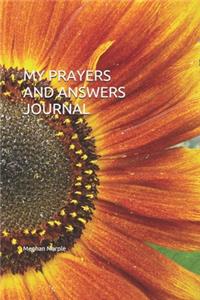My Prayers and Answers Journal