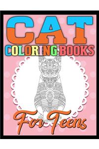 Cat Coloring Books for teens