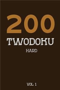 200 Twodoku Hard Vol 1