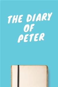 The Diary Of Peter Boys A beautiful personalized