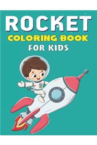 Rocket Coloring Book for Kids