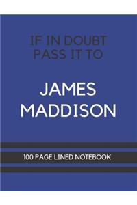If In Doubt Pass It To James Maddison