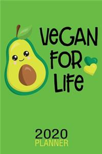 Vegan for Life 2020 Compact Planner