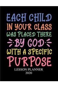 Lesson Planner 2020