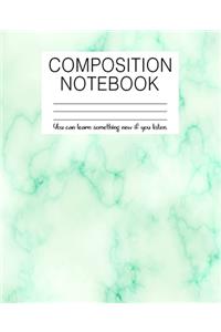 Composition Notebook