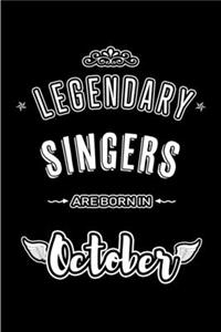 Legendary Singers are born in October