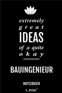 Notizbuch für Bauingenieure / Bauingenieur / Bauingenieurin