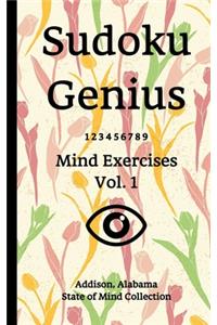 Sudoku Genius Mind Exercises Volume 1