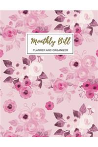 Monthly Bill Planner and Organizer