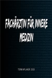 Fachärztin für Innere Medizin - Terminplaner 2020