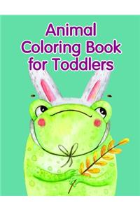 Animal Coloring Book for Toddlers