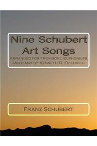 Nine Schubert Art Songs