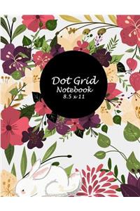 Dot Grid Notebook 8.5 x 11