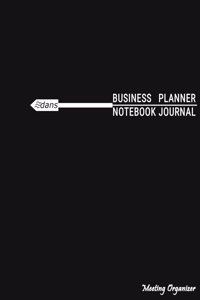 black Business Planner Notebook Journal