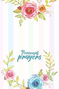 Personal Prayers