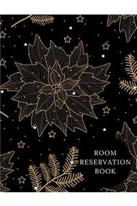 Room Reservation Book: Hotel Reservations Organizer Guest House Booking Record Registry Room Reservations Log Book B&B Guest Notebook Template Beach Guest Management Syste