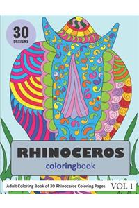 Rhinoceros Coloring Book