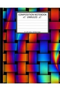 Unruled Composition Notebook 8