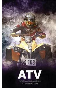 ATV Pocket Monthly Planner 2018
