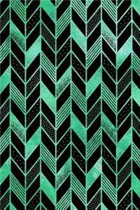 Journal Notebook Abstract Feather Pattern 7