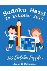 Sudoku Hard To Extreme 2018