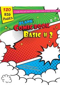 Blank Comic Book Basic 2