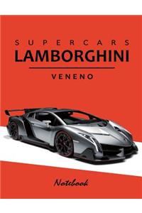 Supercars Lamborghini Veneno Notebook