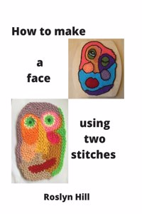 How to make a face using two stitches