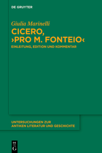 Cicero, >Pro M. Fonteio
